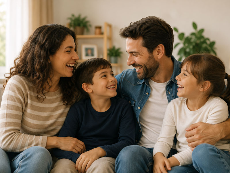 Uno spazio dedicato alla famiglia