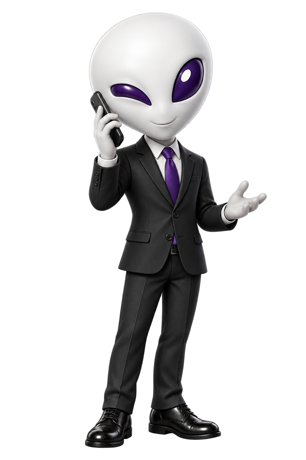 La mascotte SAKO parla al telefono